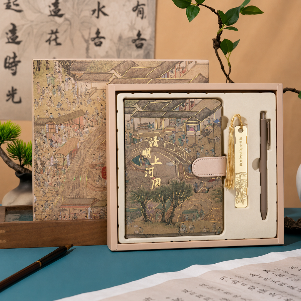 Coffret cadeau de carnets – style chinois