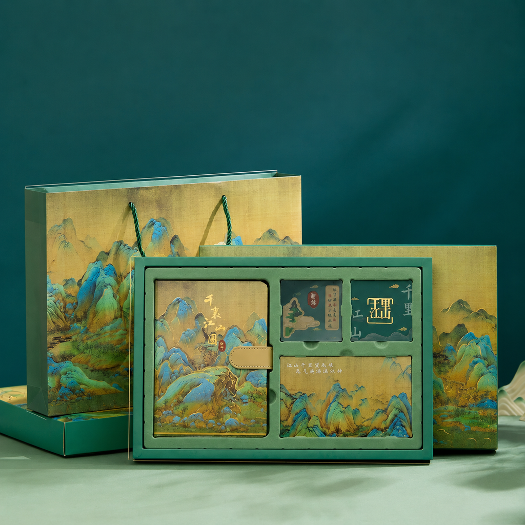 Coffret cadeau de carnets – style chinois