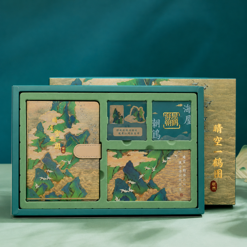 Coffret cadeau de carnets – style chinois