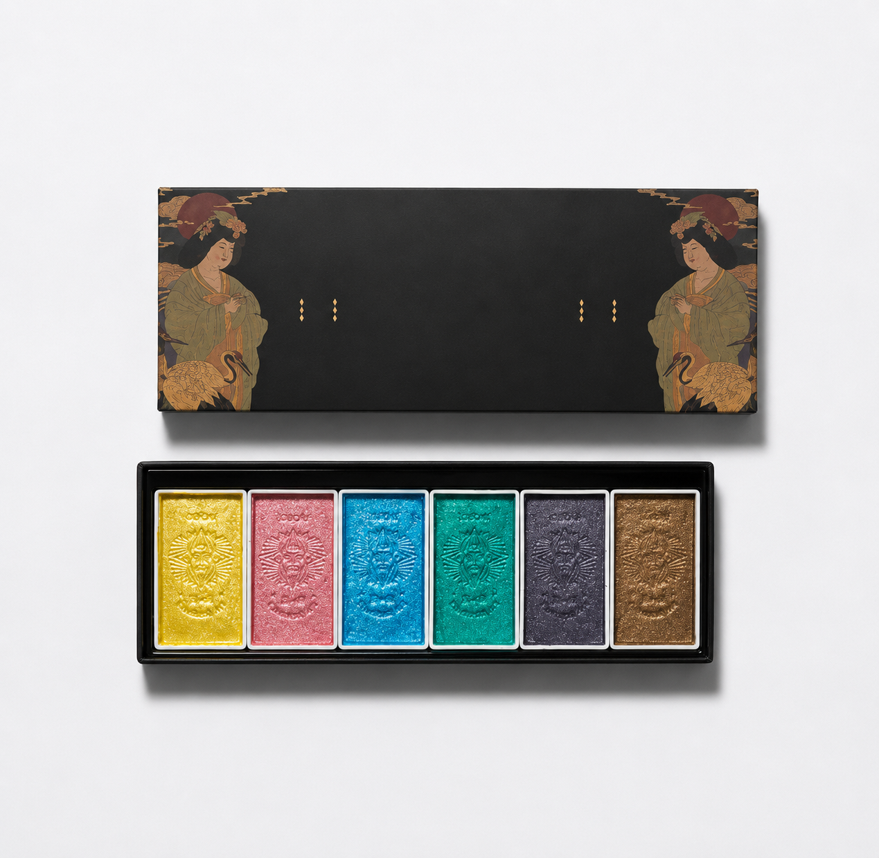 Pigments solides – peinture chinoise