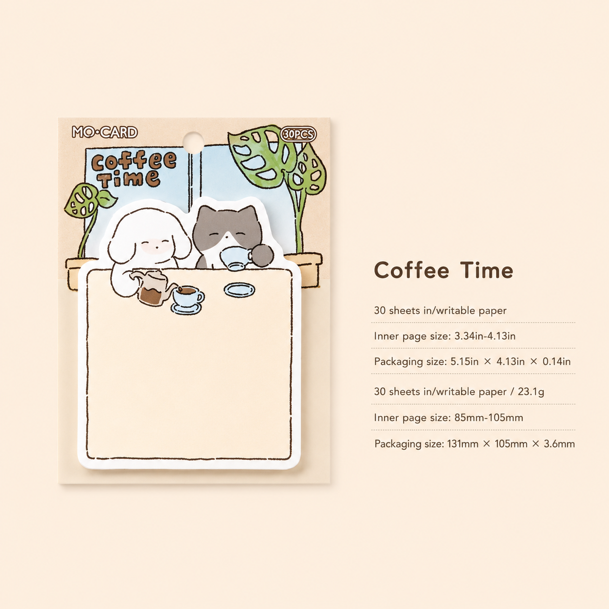 Post-it Illustrations de chats – Petites scènes de vie