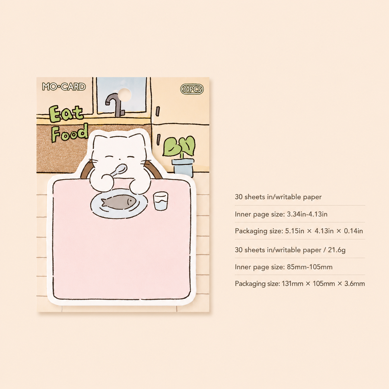 Post-it Illustrations de chats – Petites scènes de vie