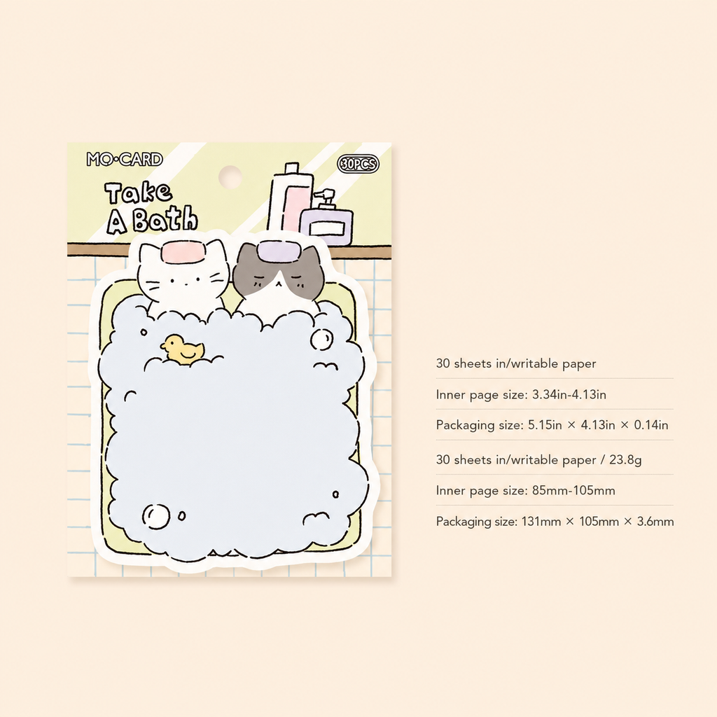 Post-it Illustrations de chats – Petites scènes de vie