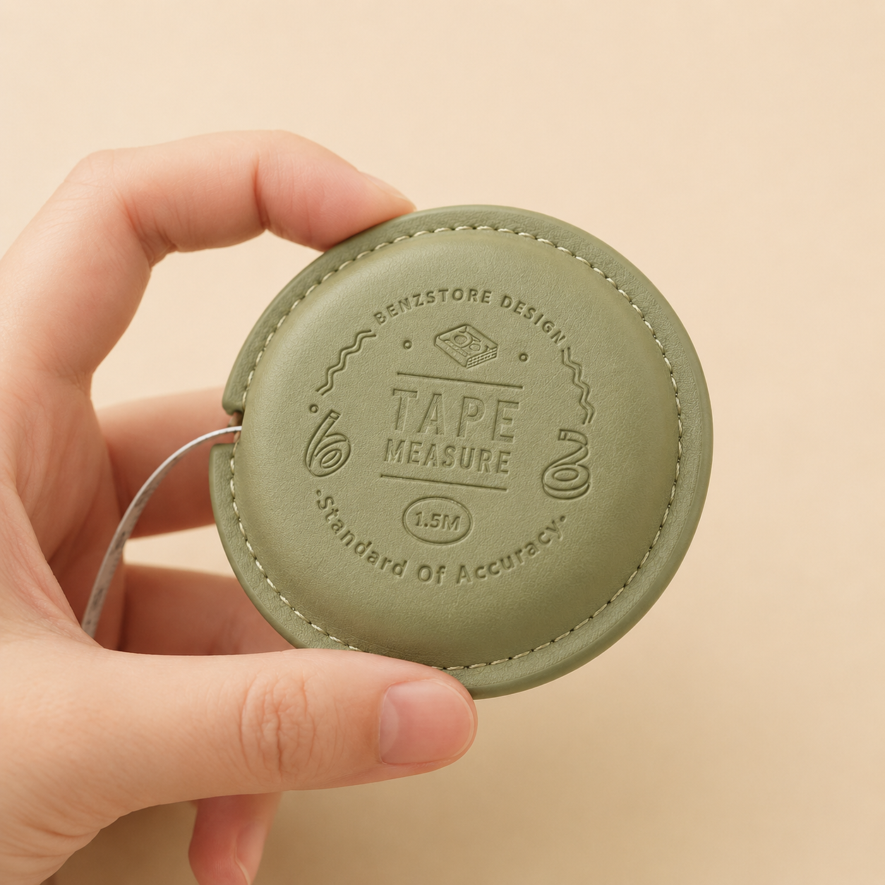 Mètre ruban rond rétractable 1,5 m - BENSTORE
