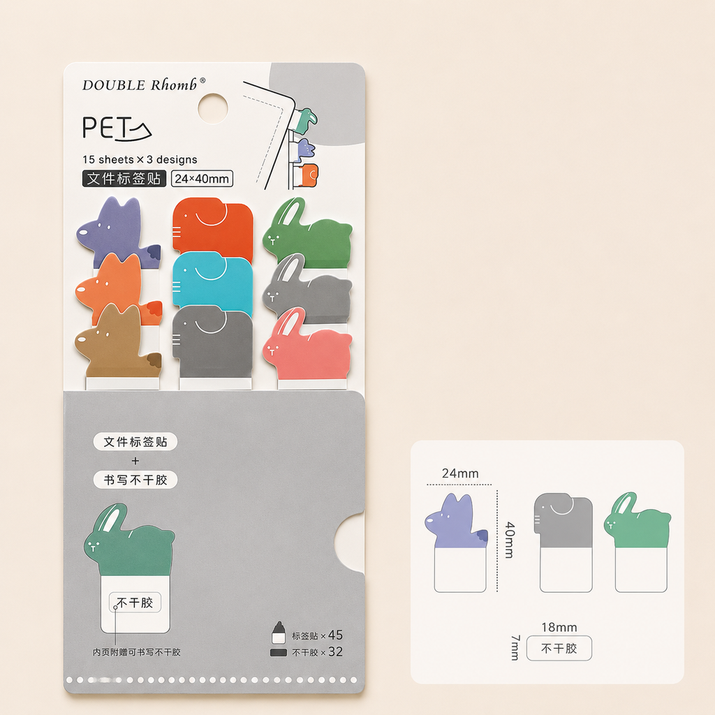 Post-it marque-pages autocollants imperméables