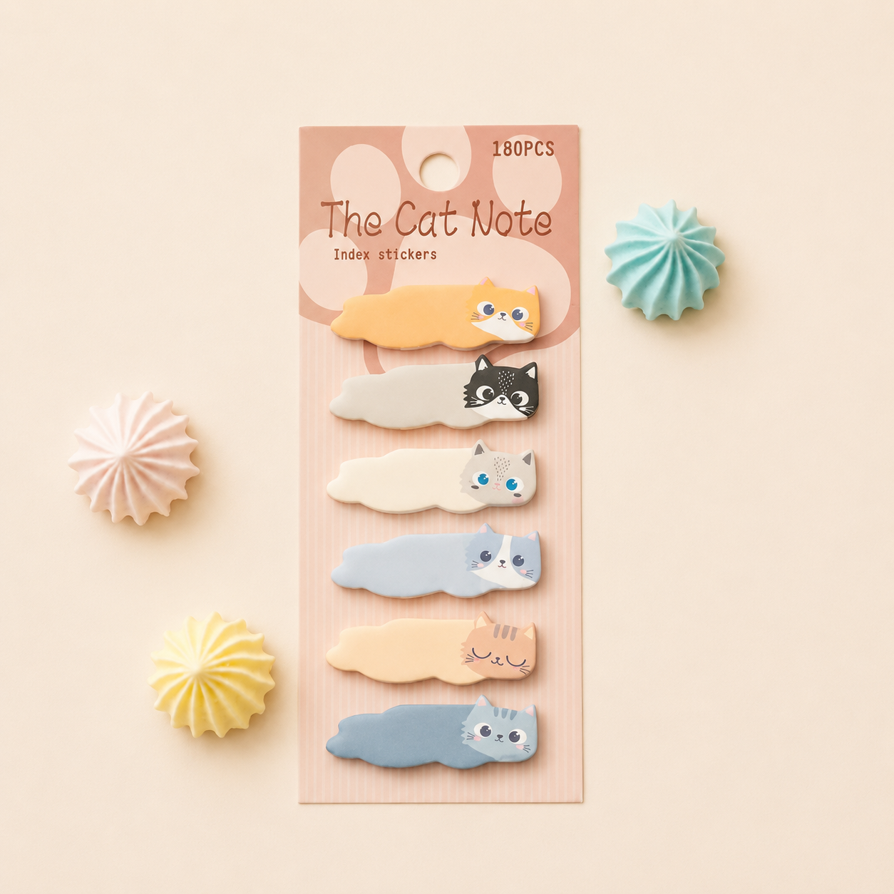 Post-it marque-pages – Série « Fête des Chats »