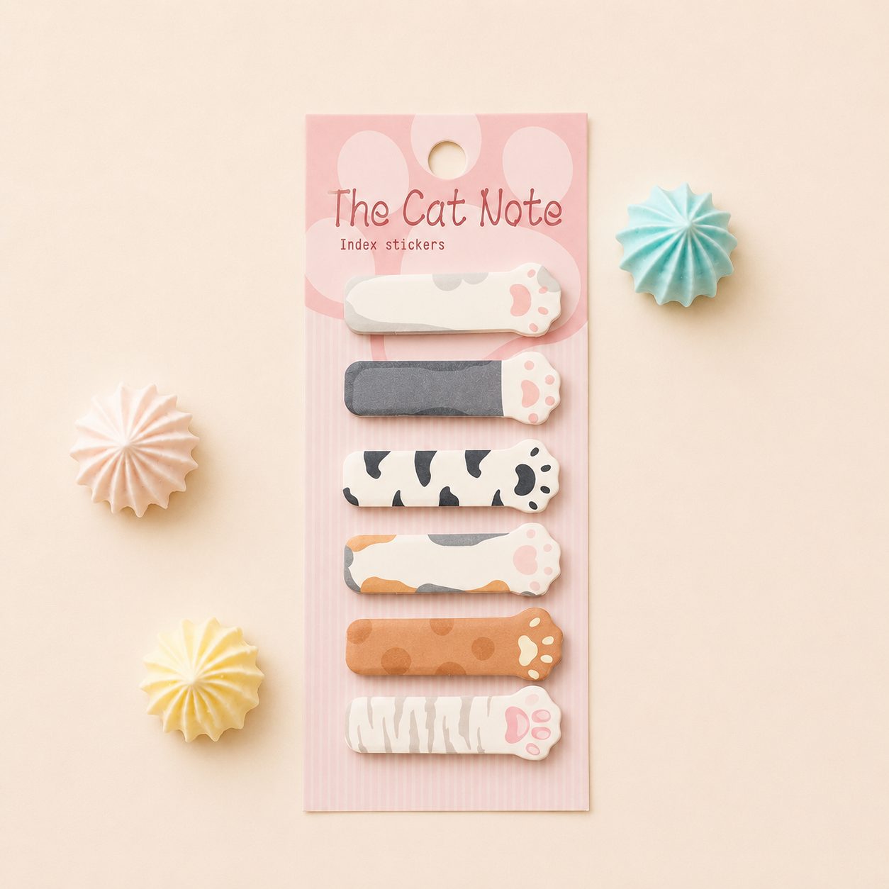 Post-it marque-pages – Série « Fête des Chats »