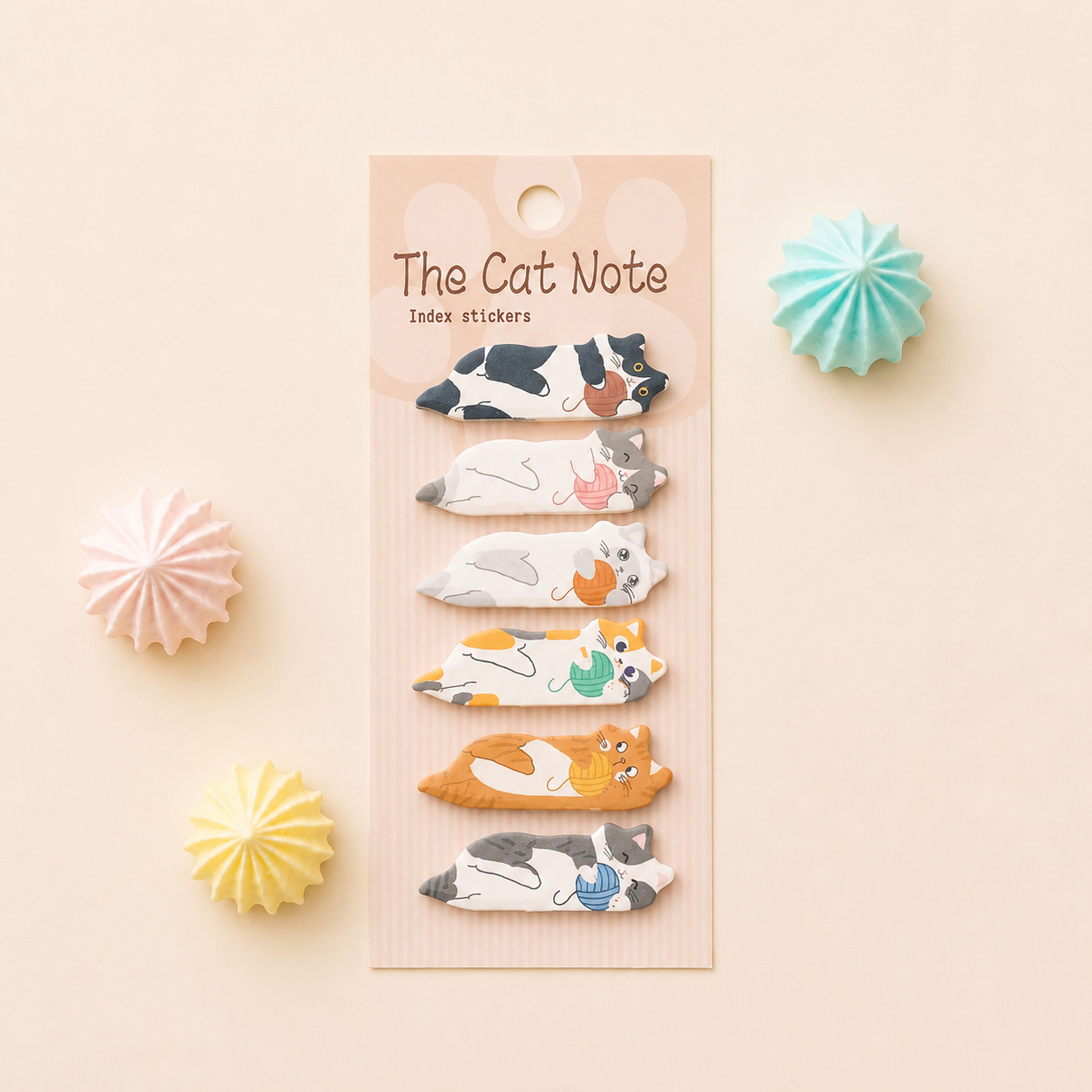 Post-it marque-pages – Série « Fête des Chats »