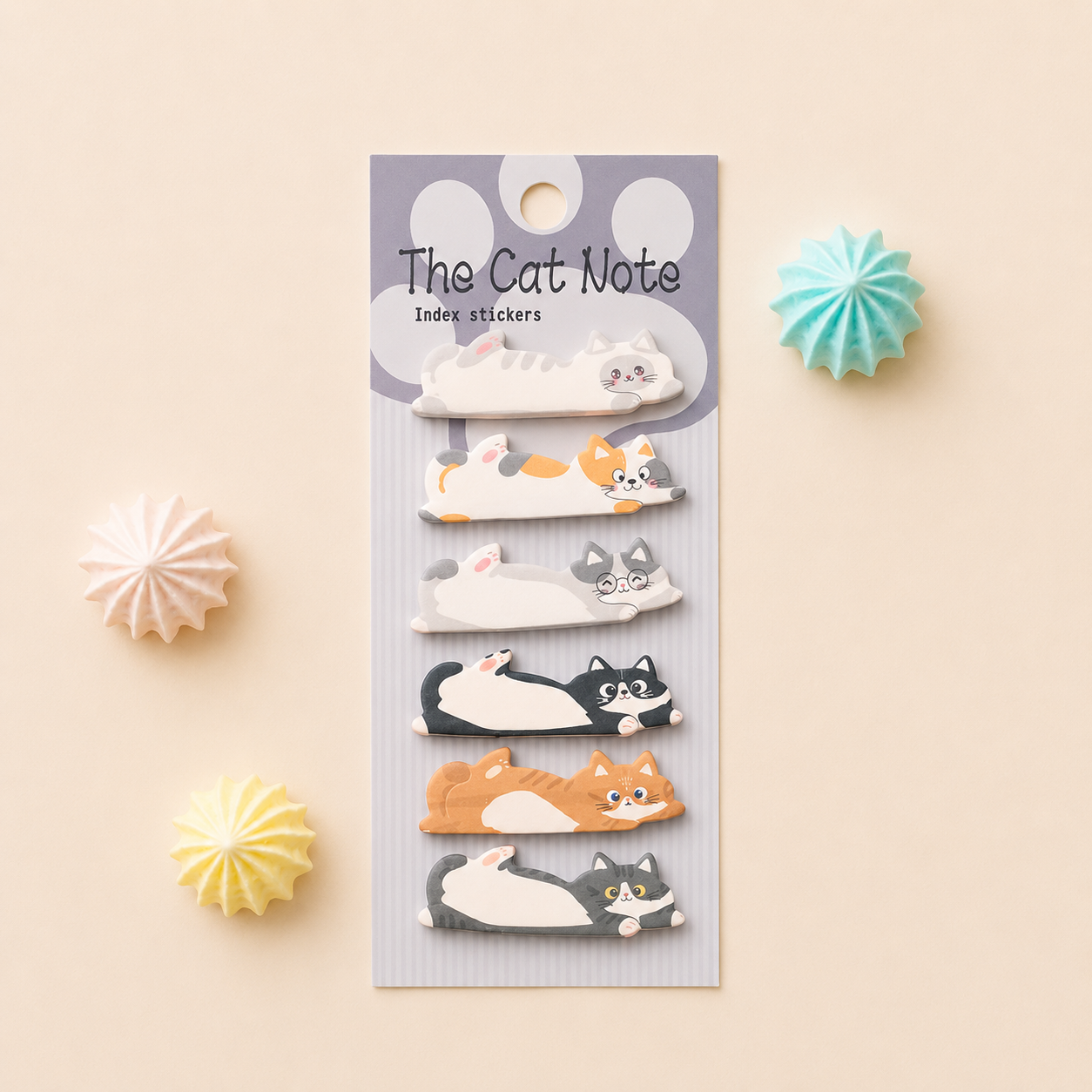Post-it marque-pages – Série « Fête des Chats »