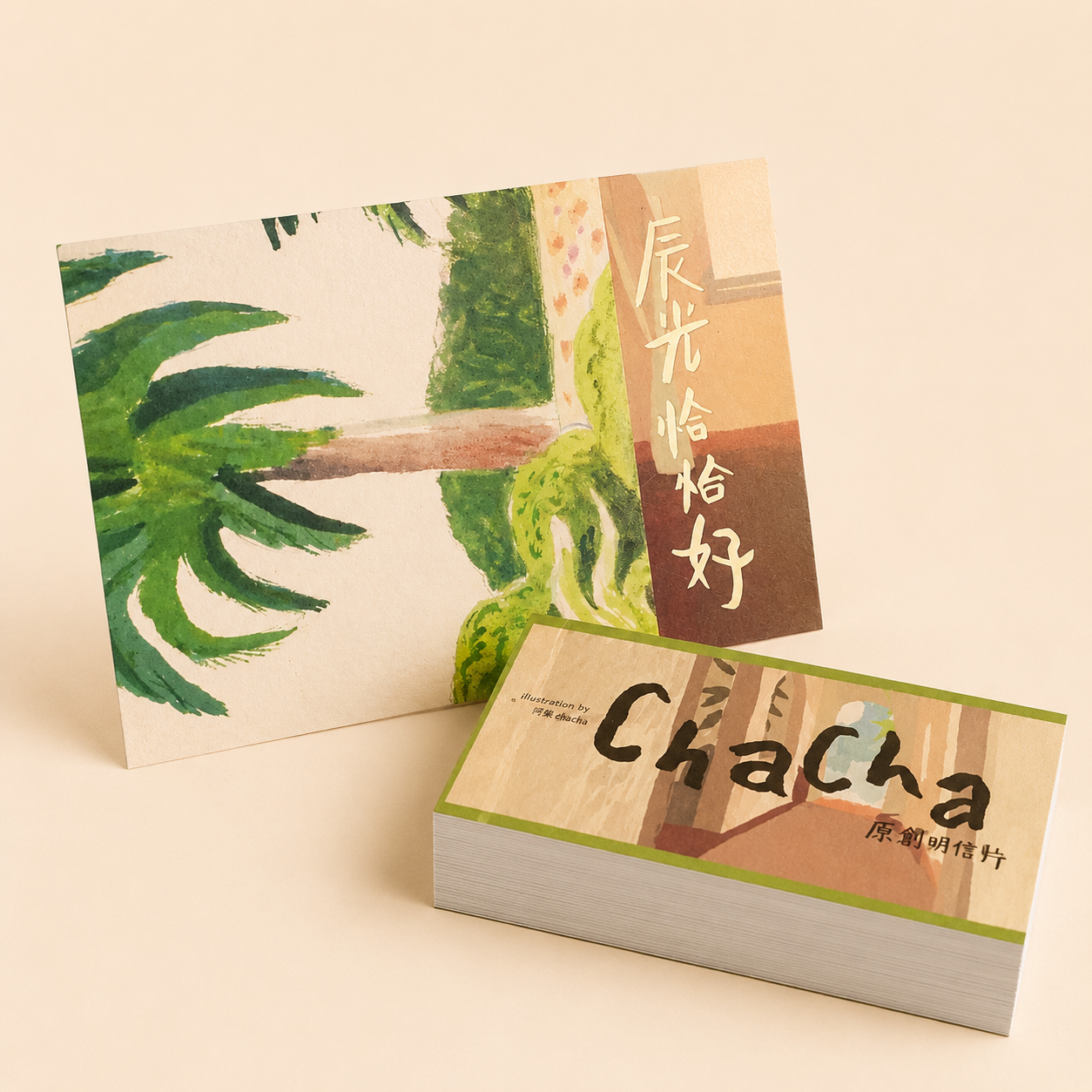 “Papayep” – artbook “Le bon moment”, coffret avec flipbook (livre à feuillets)