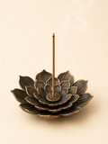 Support d’encens – porte-encens créatif en forme de lotus