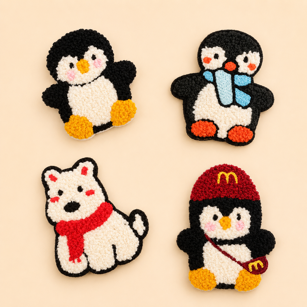 Patch brodé – motifs mignons pour DIY