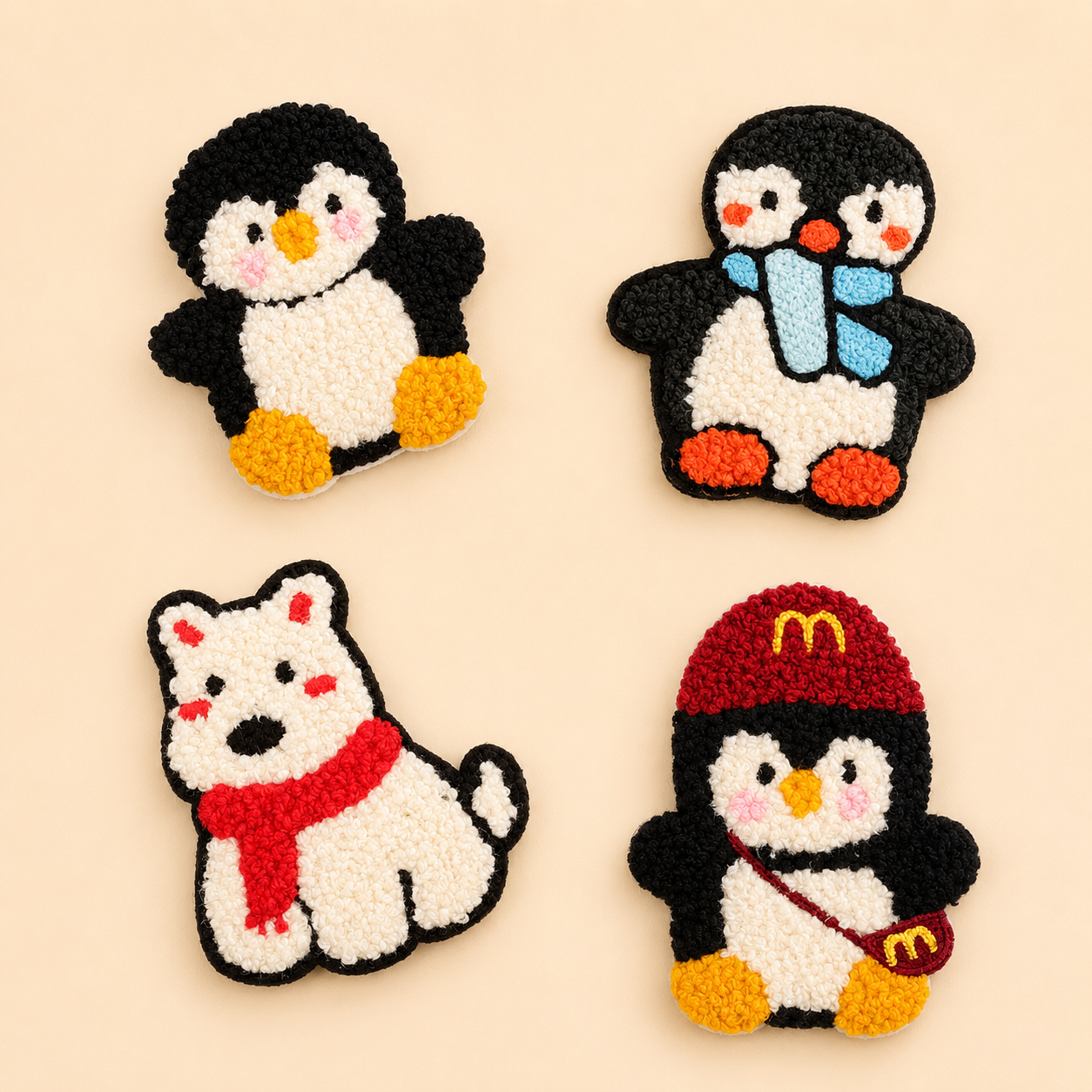 Patch brodé – motifs mignons pour DIY