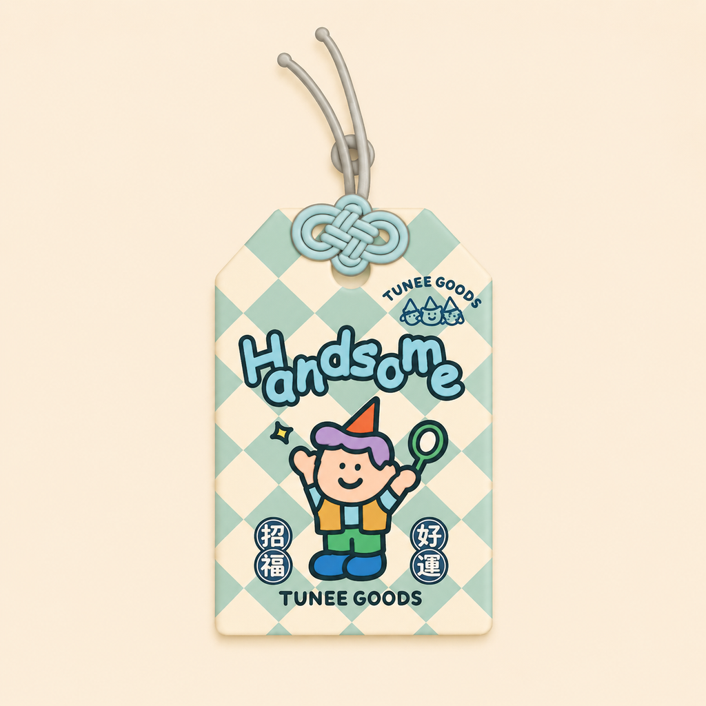 Pendentif porte-bonheur – TUNEE GOODS, omamori “fukubukuro”