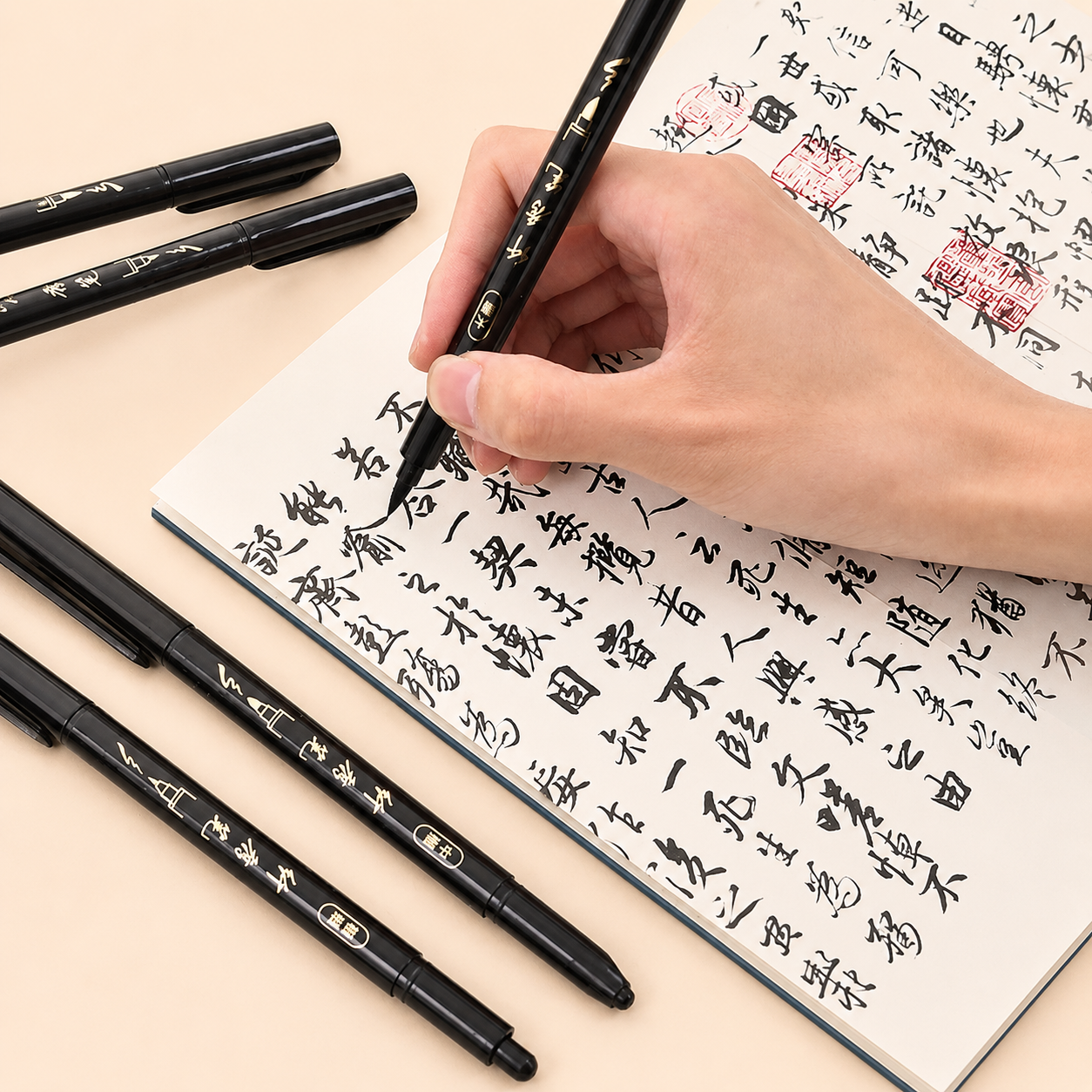 Pinceau de calligraphie – pinceau souple fin pour entraînement