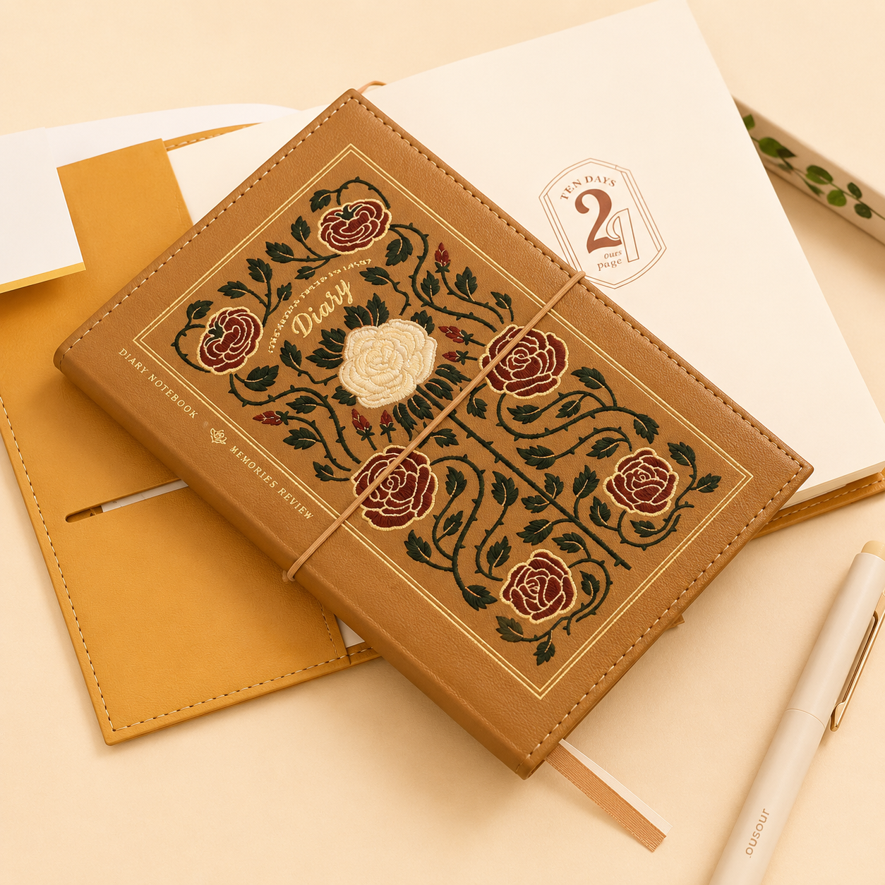 Carnet agenda – BENSTORE, planification quotidienne (2 jours par page)
