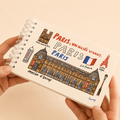 Carnet à spirale horizontal, pages en couleur – collaboration artiste SUN YiMeng × MAP × Square Studio