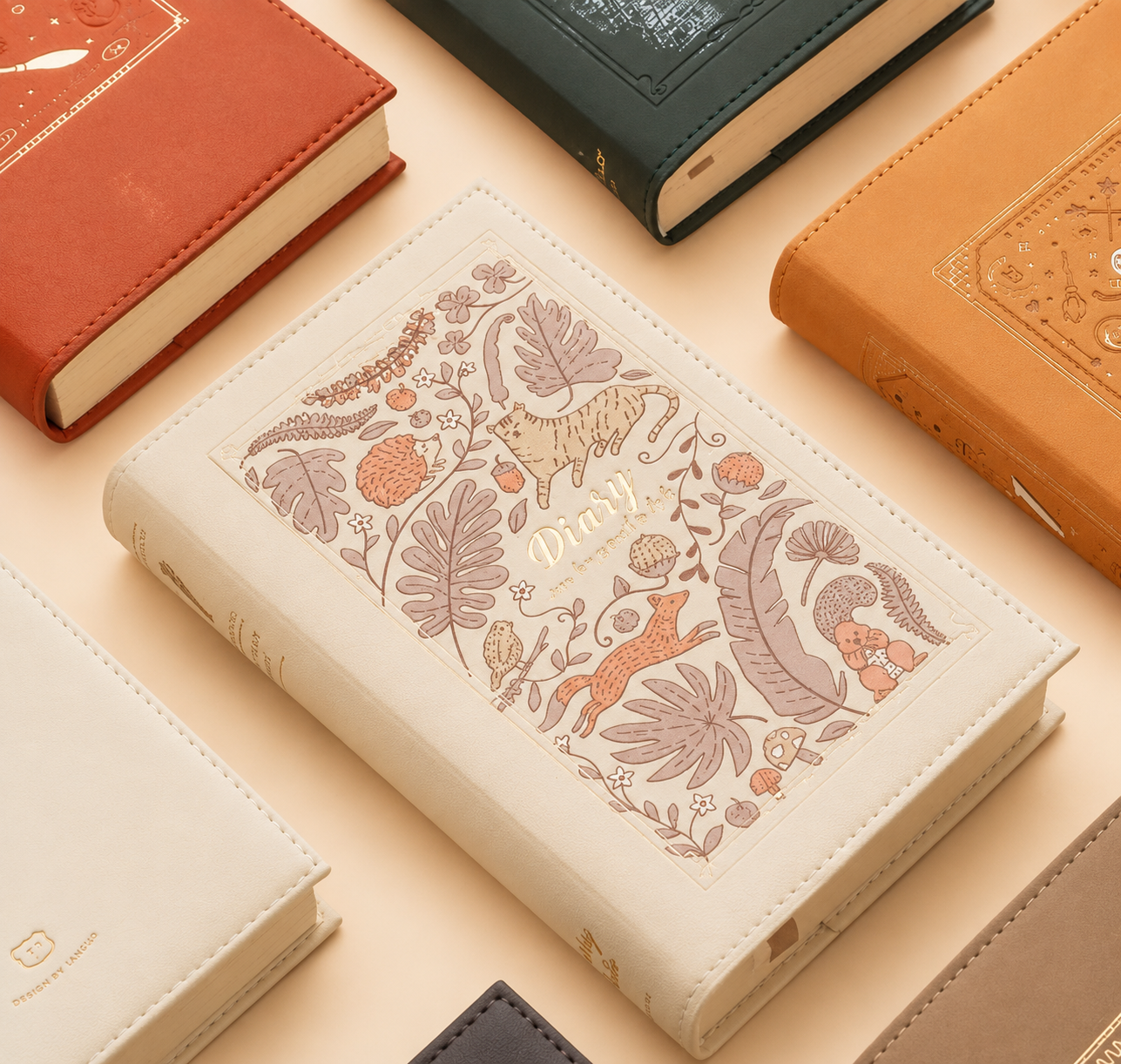 Carnet B6 – BENSTORE, agenda annuel, planification quotidienne, couverture en cuir