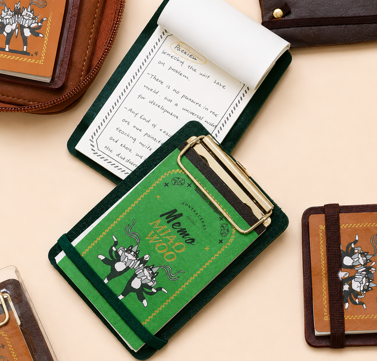 Petit carnet à pince – BENSTORE, format de poche
