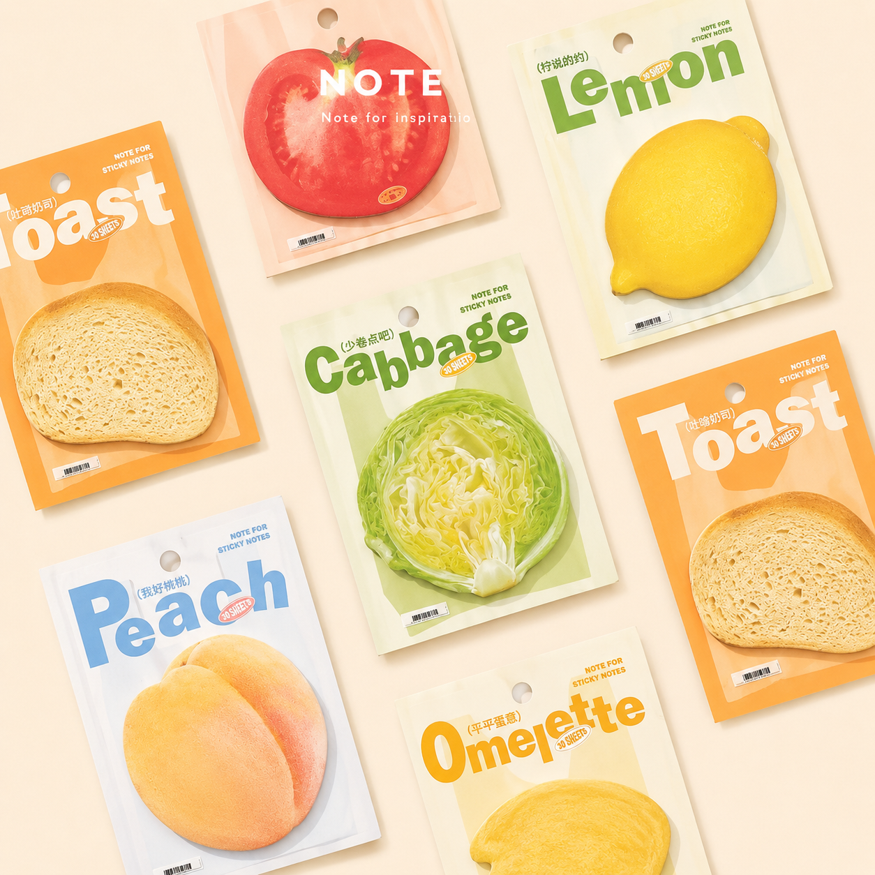 Post-it – série “Notes for”