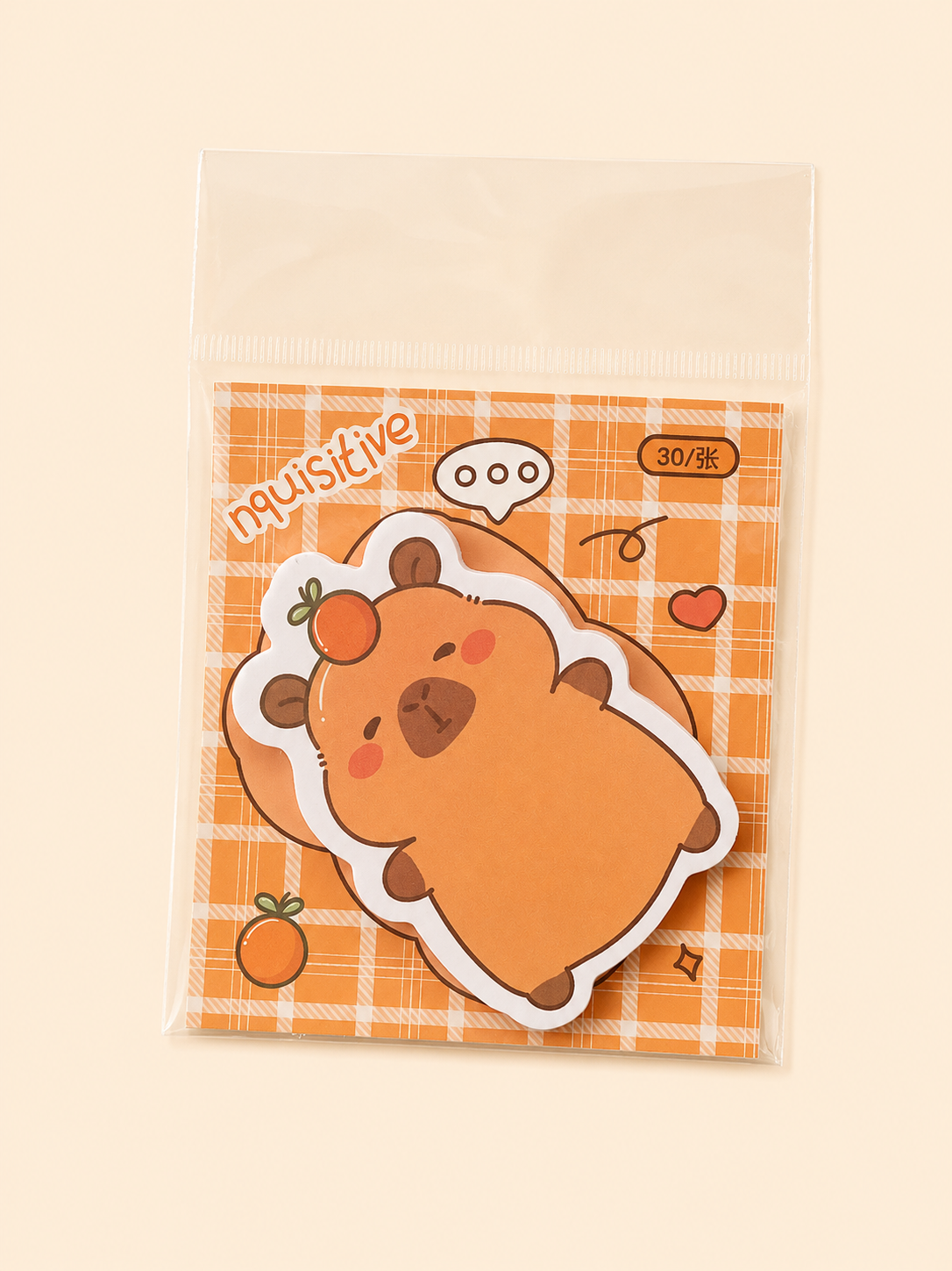 Post-it formes originales - Capybara