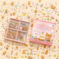 Stickers pour journal créatif – Mignons animaux “journée douce” (1 pièce)