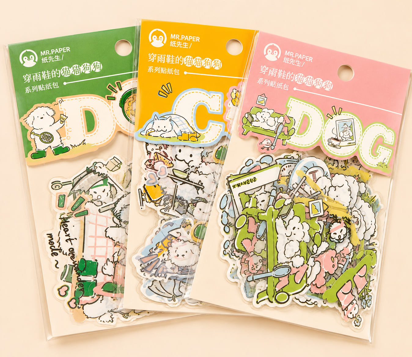 Lot de stickers