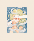 Carte postale illustrée par Lilylapine  (1 pièce)