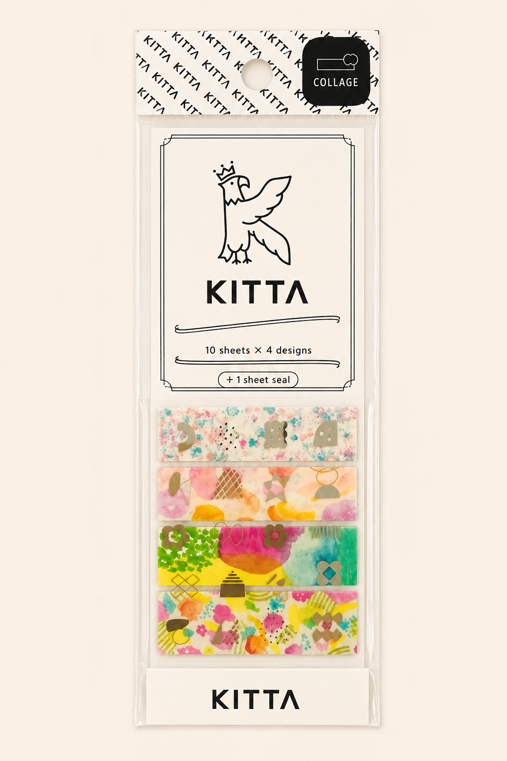 Ruban adhésif washi portable KING JIM KITTA