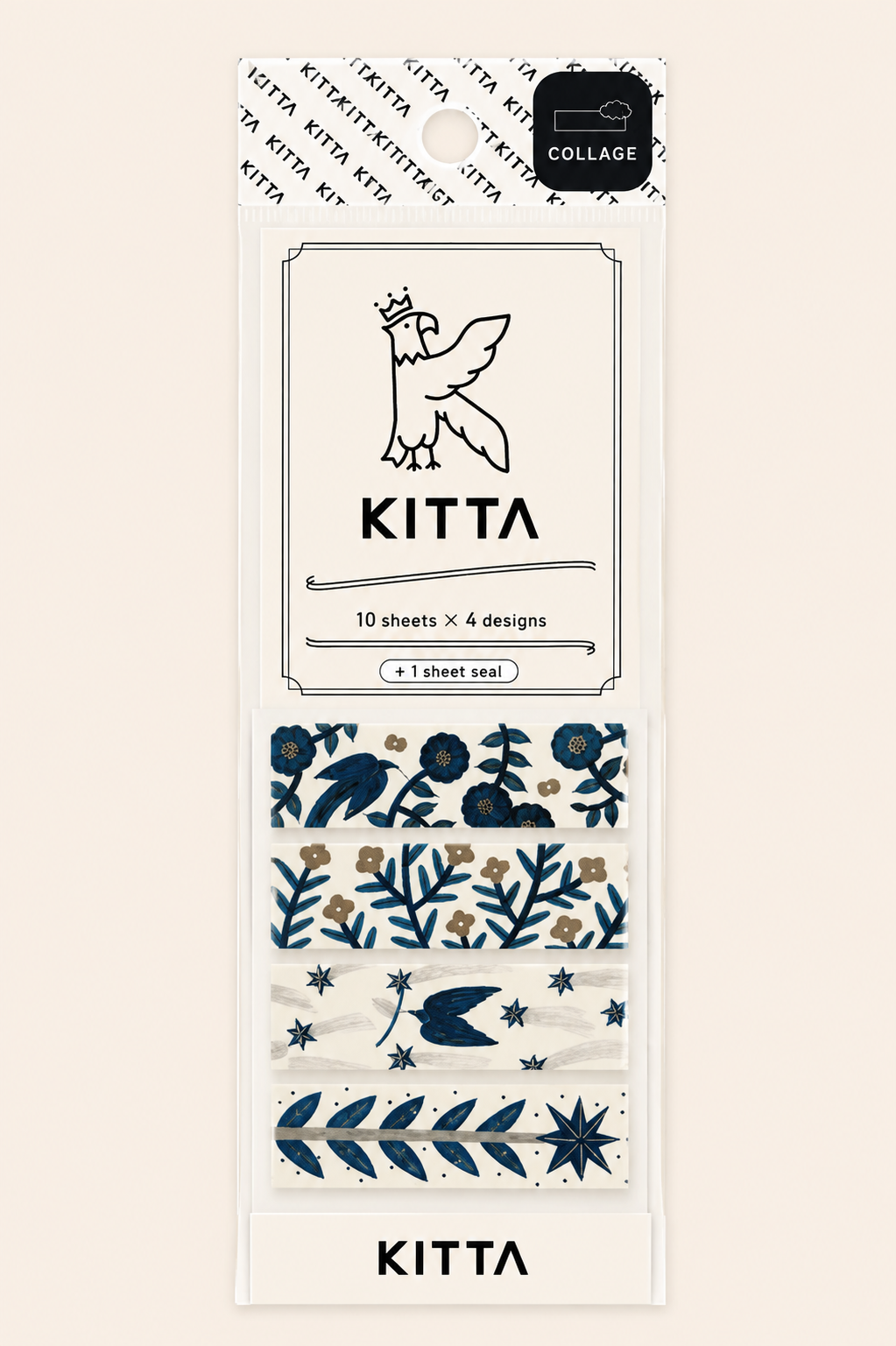 Ruban adhésif washi portable KING JIM KITTA