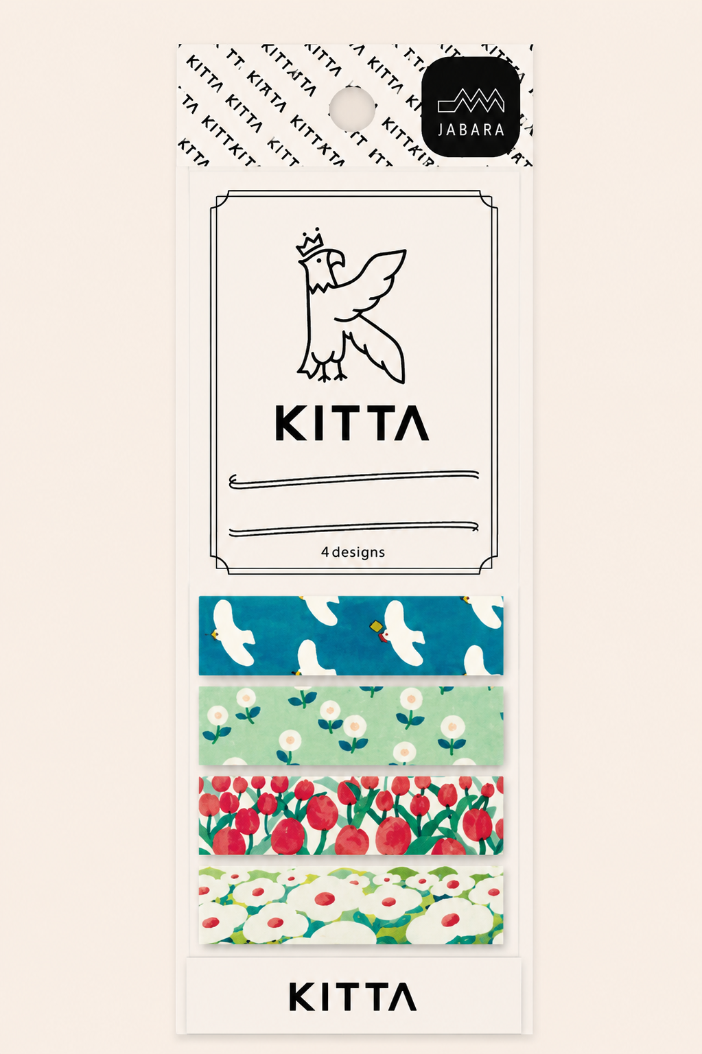 Ruban adhésif washi portable KING JIM KITTA