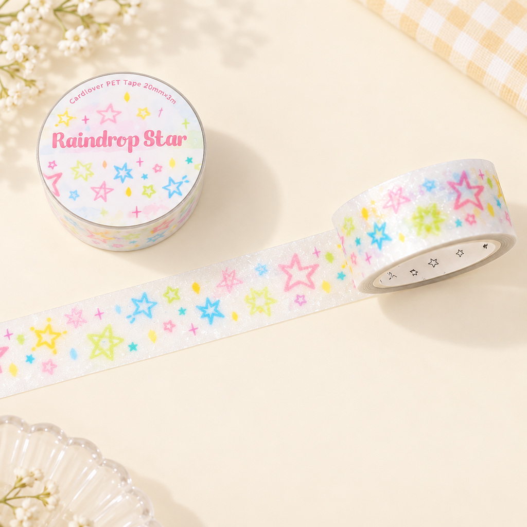 Ruban PET pailleté – Collection Doux Rêves