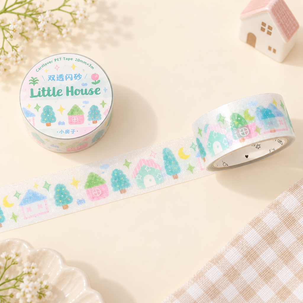 Ruban PET pailleté – Collection Doux Rêves