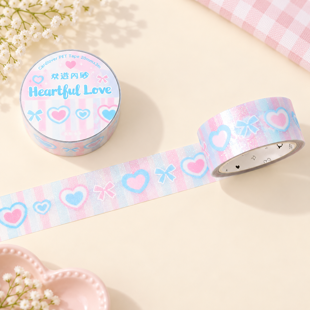 Ruban PET pailleté – Collection Doux Rêves