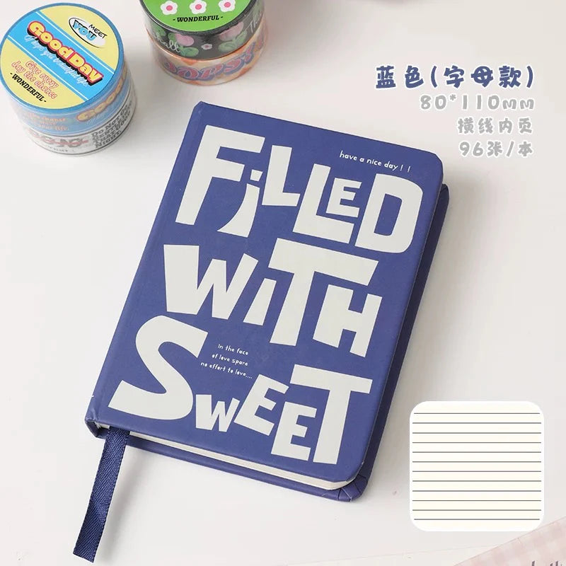 Carnet de poche A7 – style rétro américain
