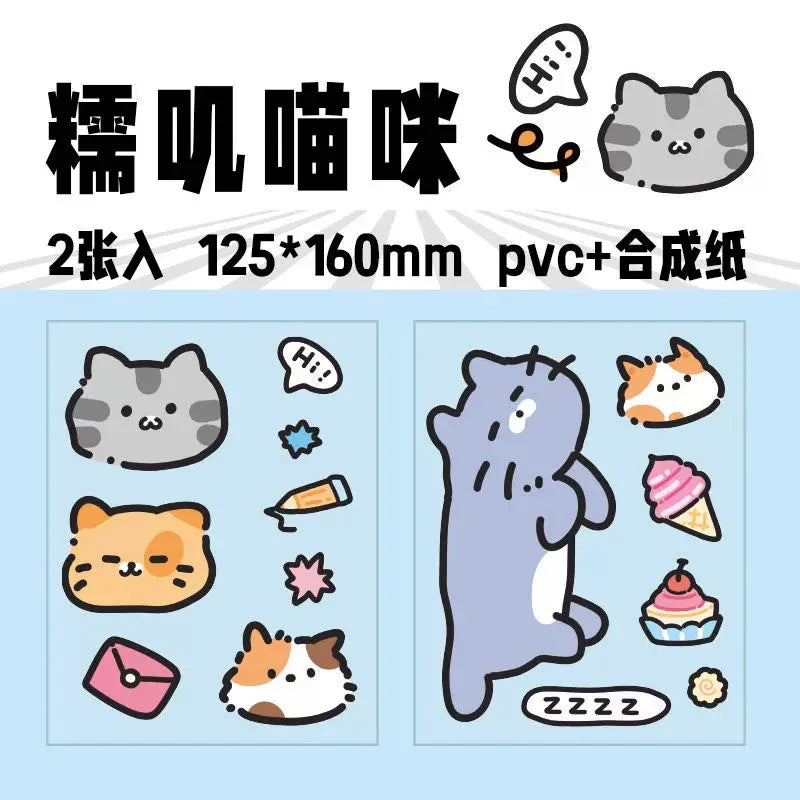 Stickers – Animaux mignons style cartoon