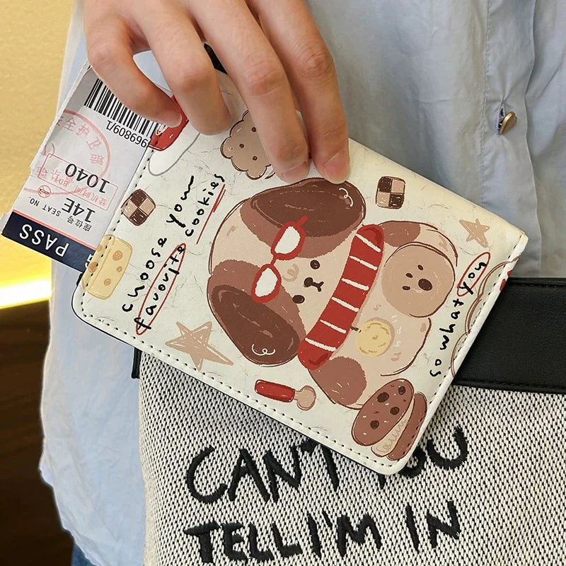 Porte-passeport avec sangle