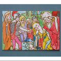 Carte postale illustré par Pi Ge Xu – Série "Musée d’art" (1 pièce)
