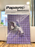 Broche “Papayep” – pigeon artistique « Le bon moment »