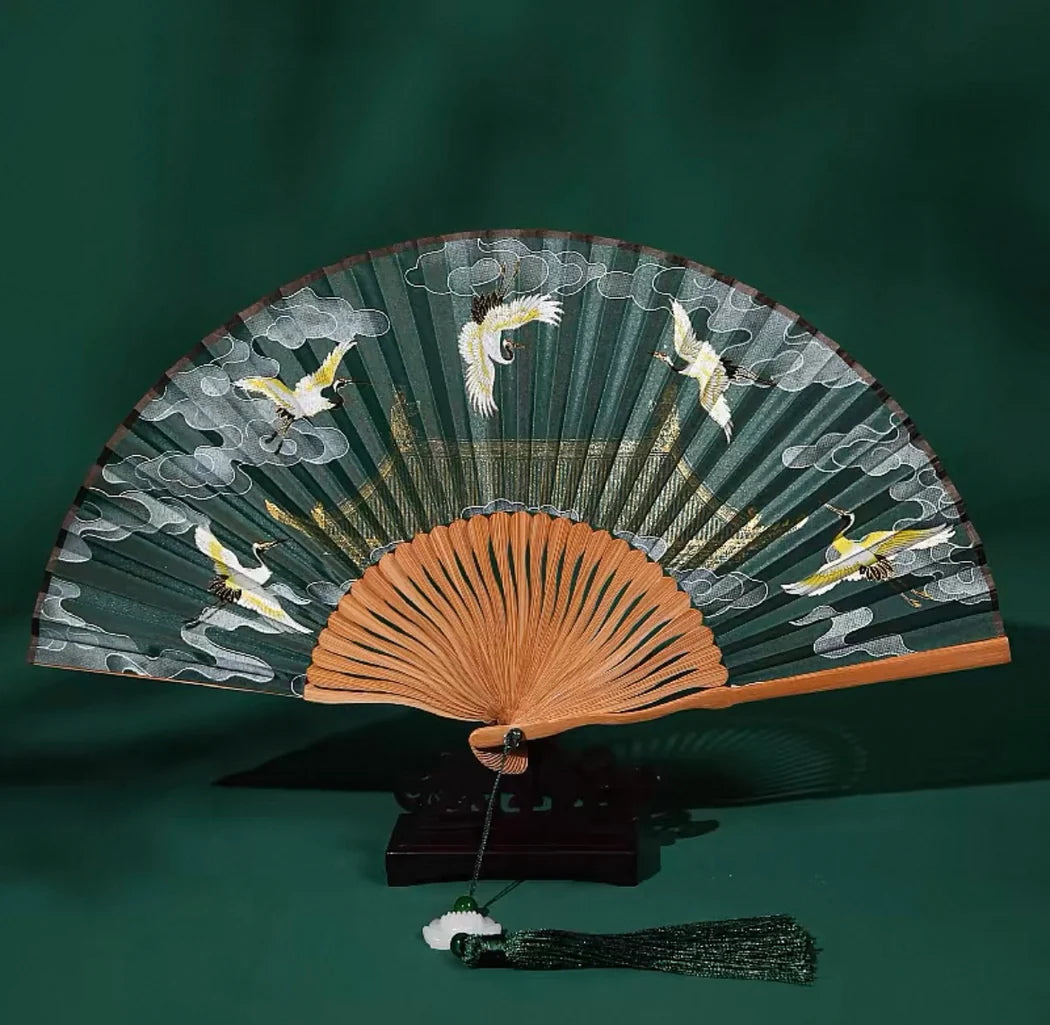 Éventail pliant – style traditionnel chinois