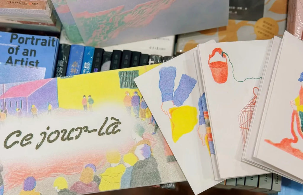 Livre illustré – Chici, édition originale en risographie 4 couleurs, Nouvel An chinois