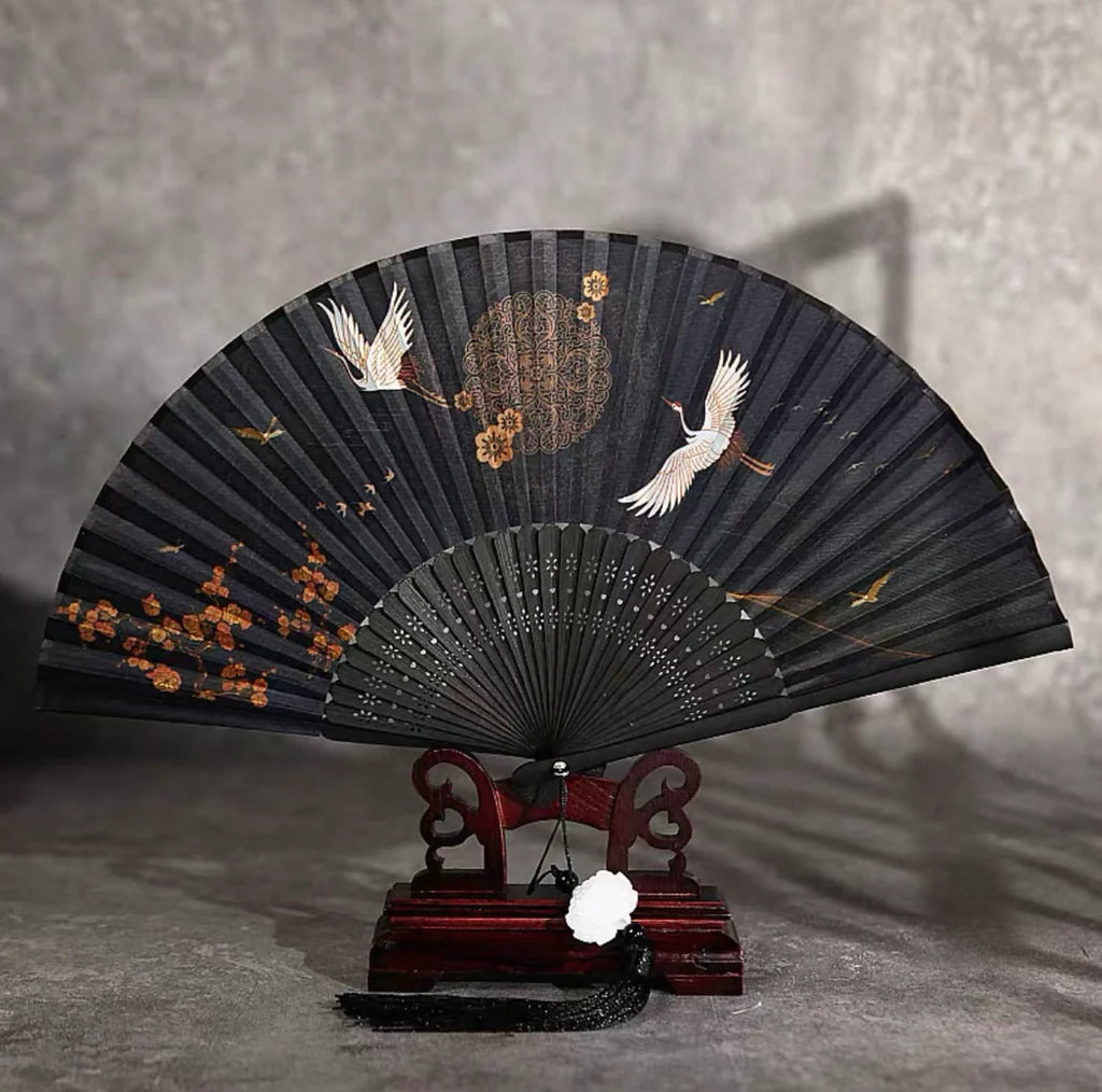 Éventail pliant – style traditionnel chinois