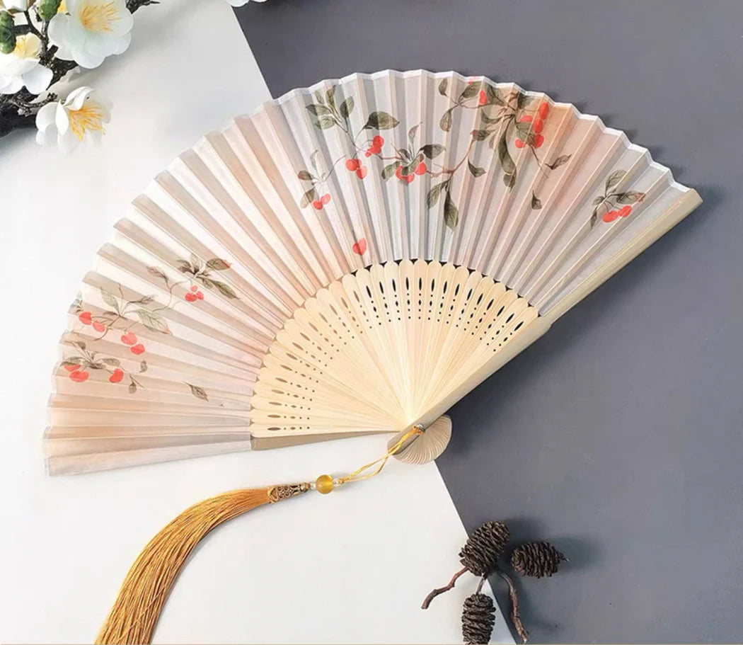 Éventail pliant – style traditionnel chinois