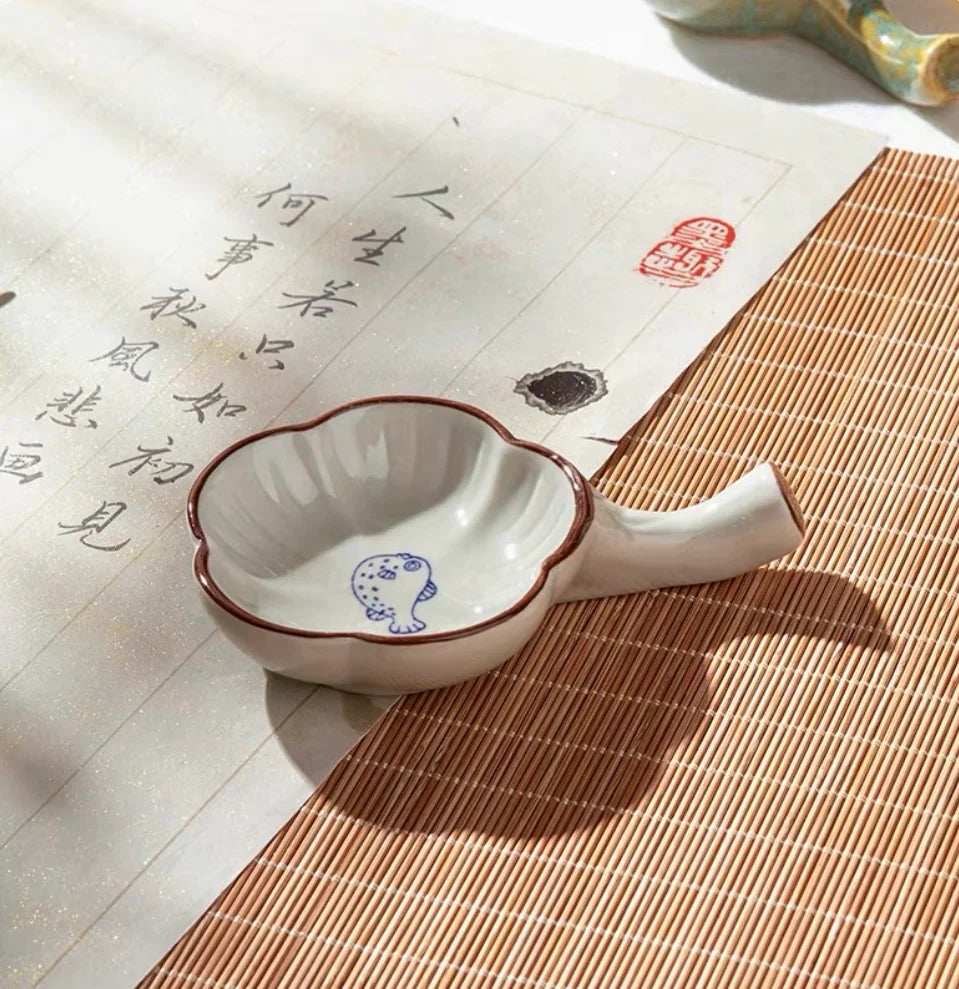 Palette à encre en céramique – style chinois