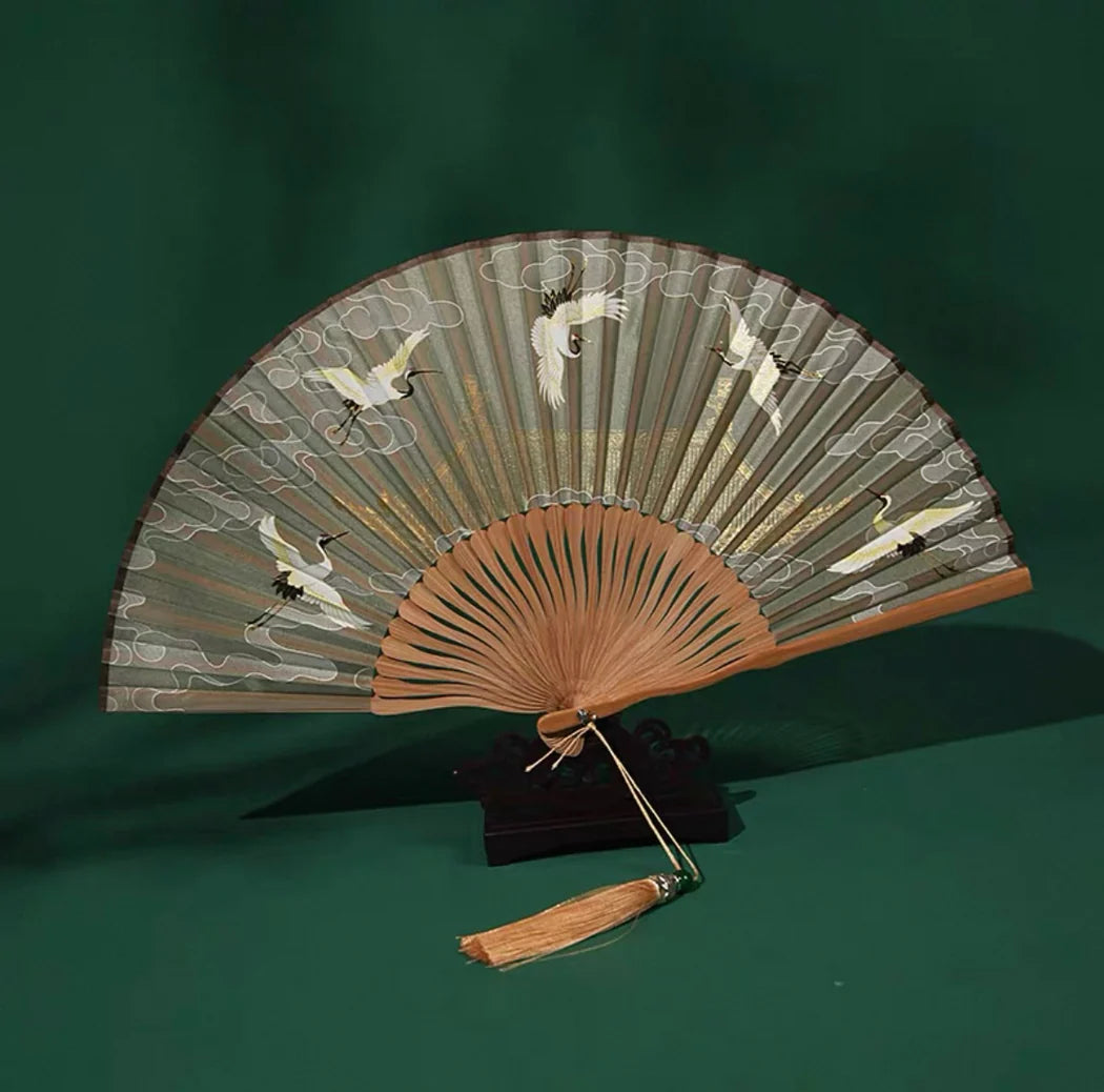 Éventail pliant – style traditionnel chinois