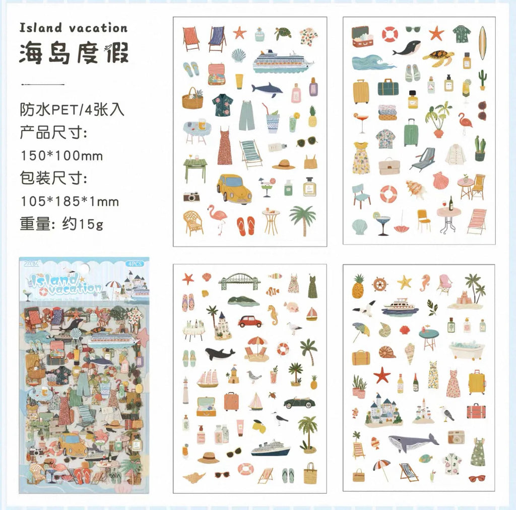 Lot de stickers – Petits plaisirs de la vie