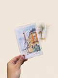 Carte postale illustrée par Cube (1 pièce)