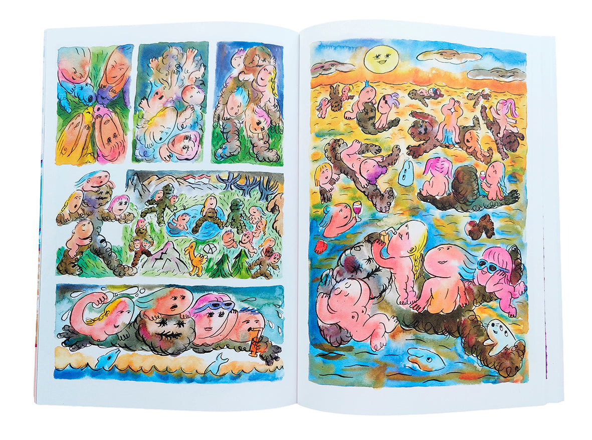 Livre illustré par Ambre Barré Venturini - Hippocampe