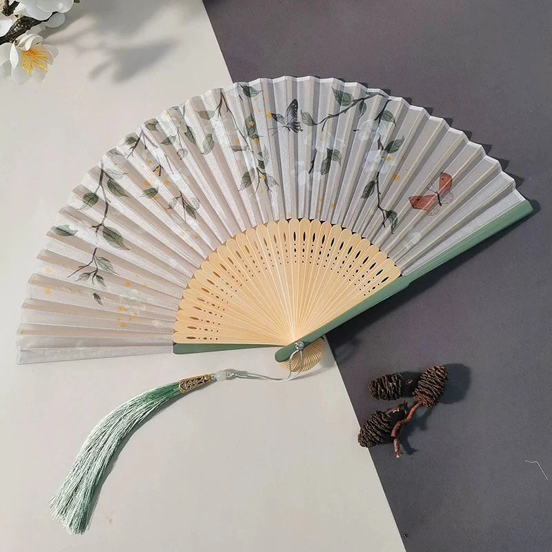 Éventail pliant – style traditionnel chinois