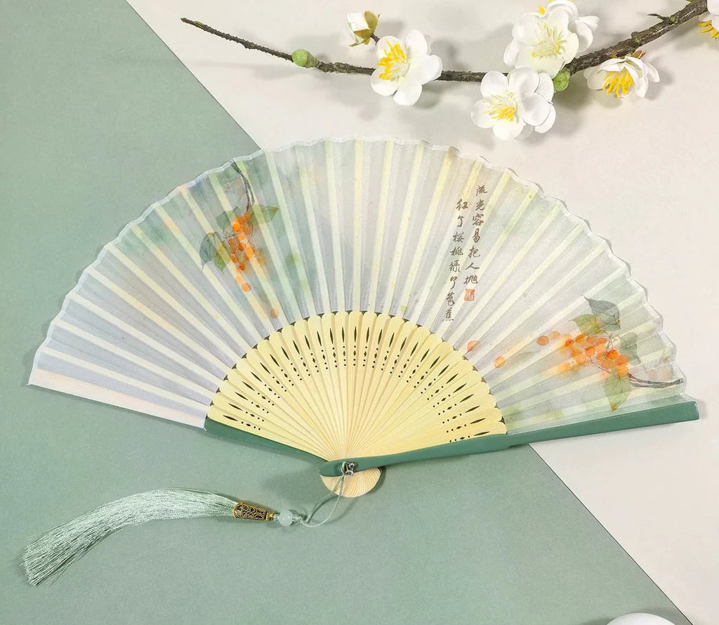 Éventail pliant – style traditionnel chinois